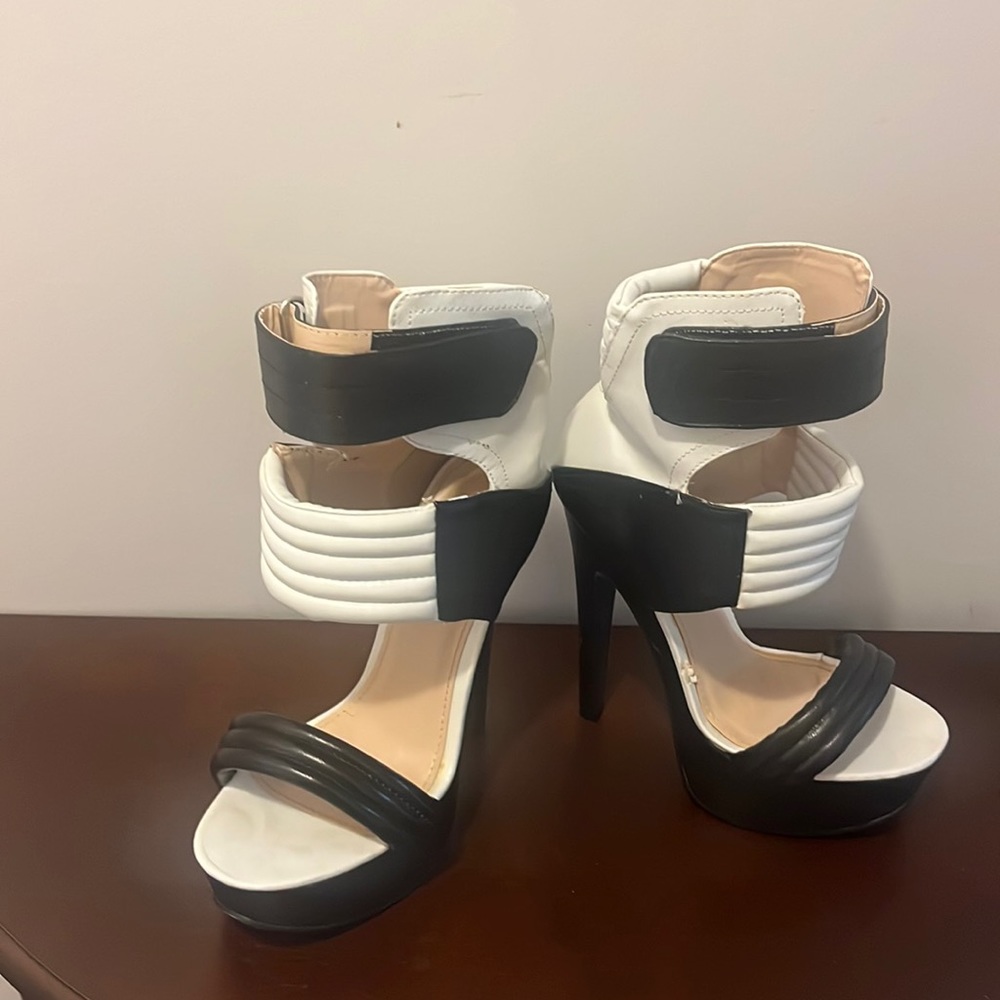BLack & White 3in Heels